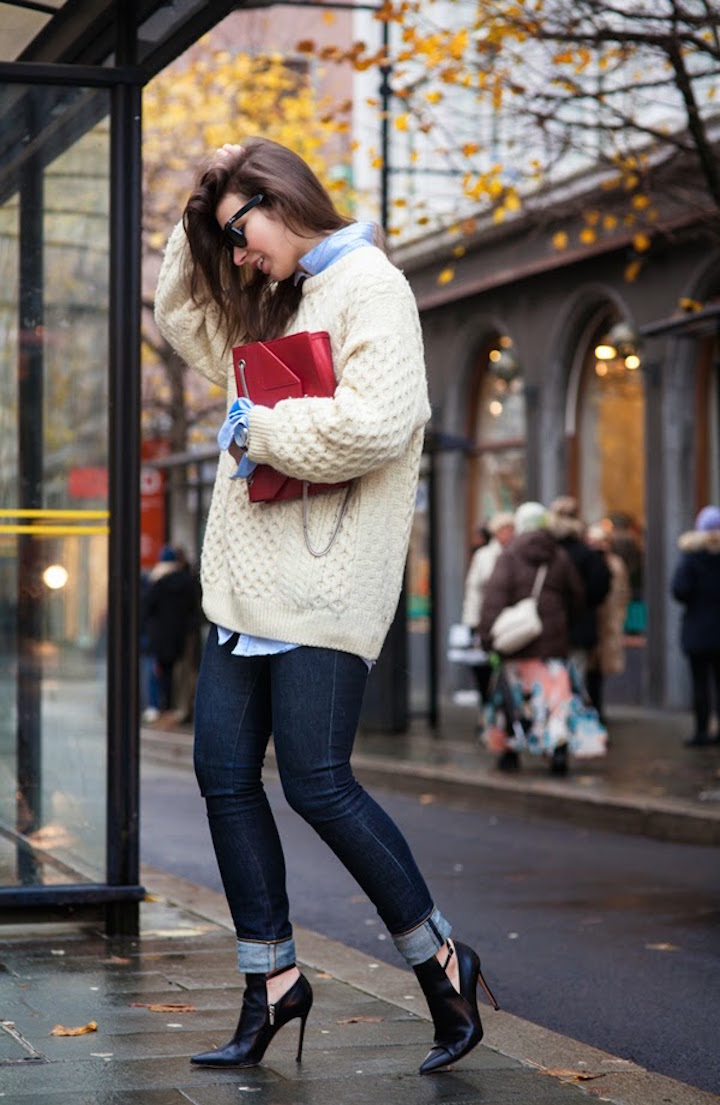 Styling Chunky Knit Sweaters for the Fall - Crossroads