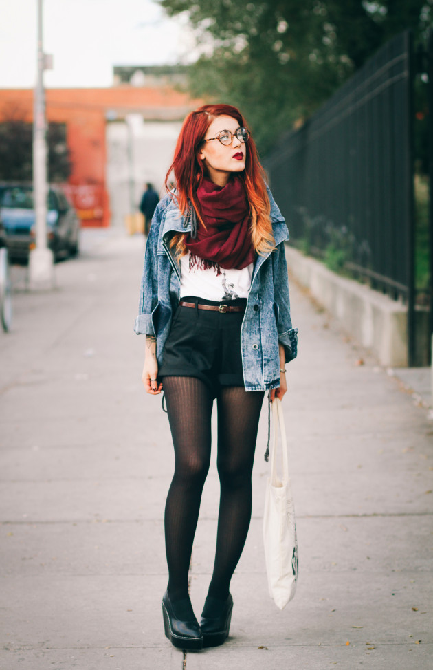 6 Ways to Style Tights This Fall - Crossroads