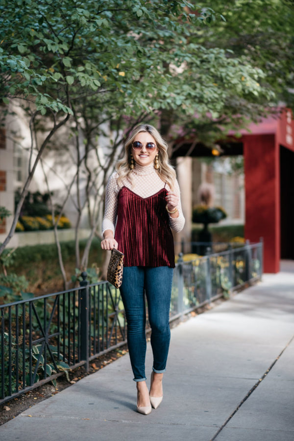 Try Sequin Pants This Holiday Season - Crossroads