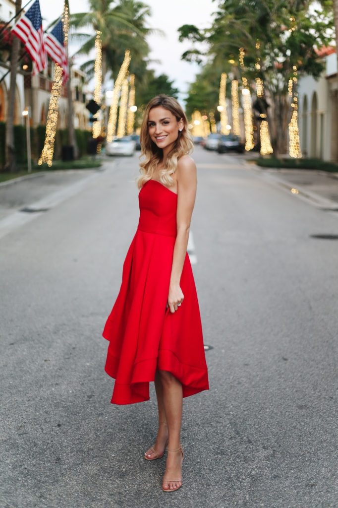 red dress for valentine's day