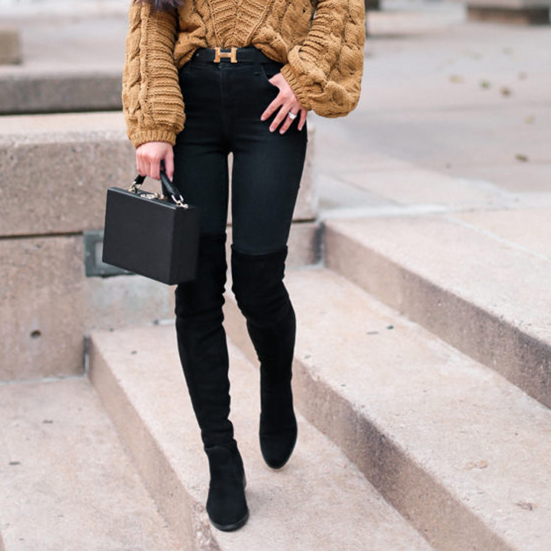 6 Ways to Style Over-the-Knee Boots 