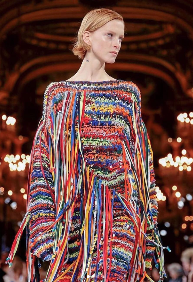 Stella McCartney show featured 'upcycled' clothes during Paris Fashion Week, The Independent