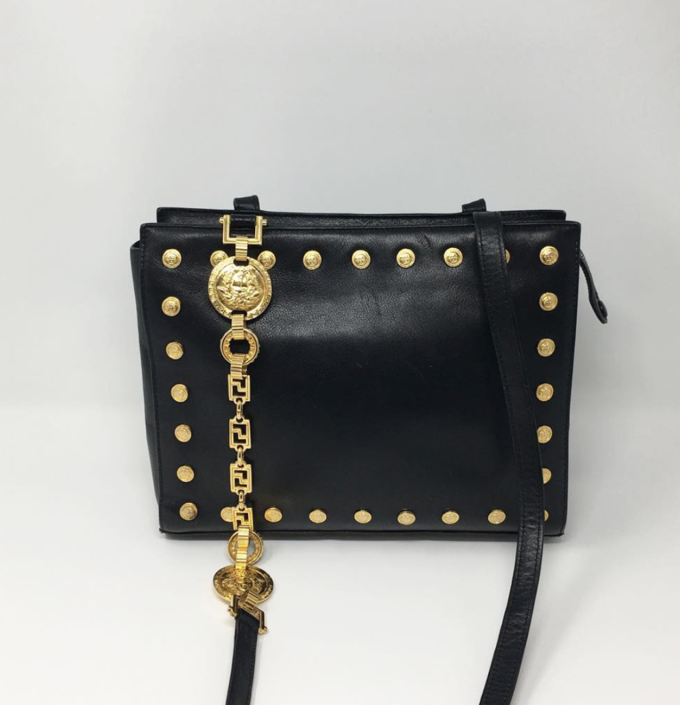 Black Versace handbag