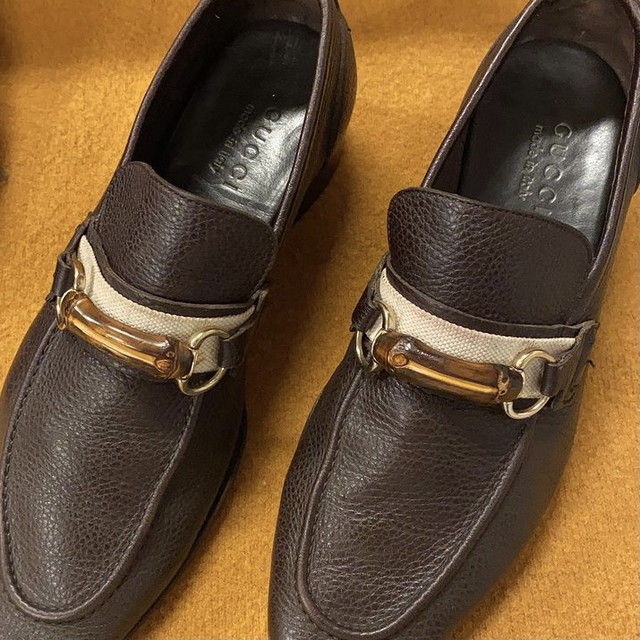 Photo of Black Gucci Loafers