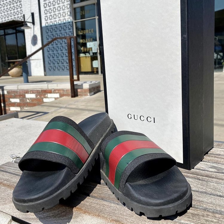 Photo of Gucci slides