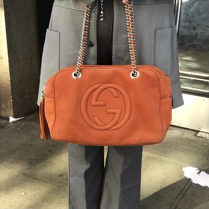 Photo of Orange Gucci Handbag