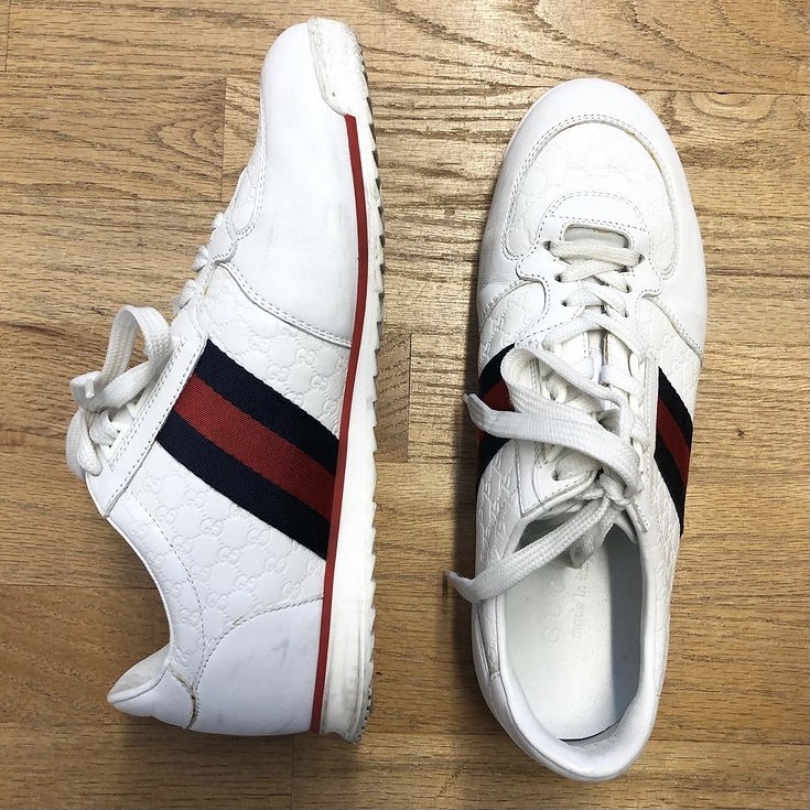 photo of Gucci tennis shoes