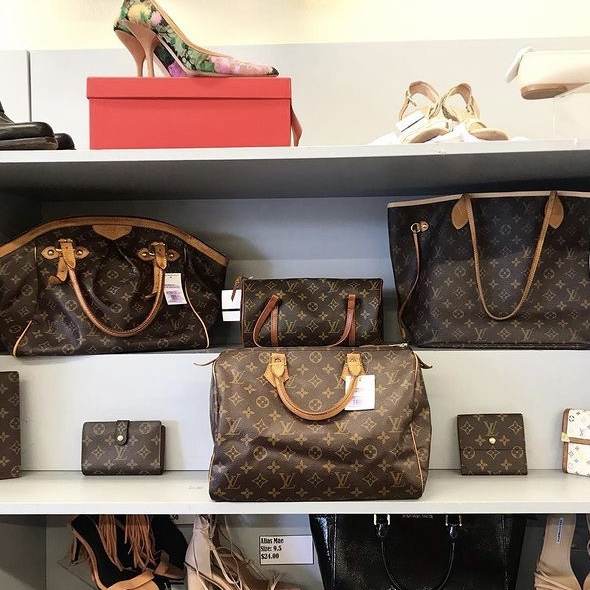 photo of Louis Vuitton handbags