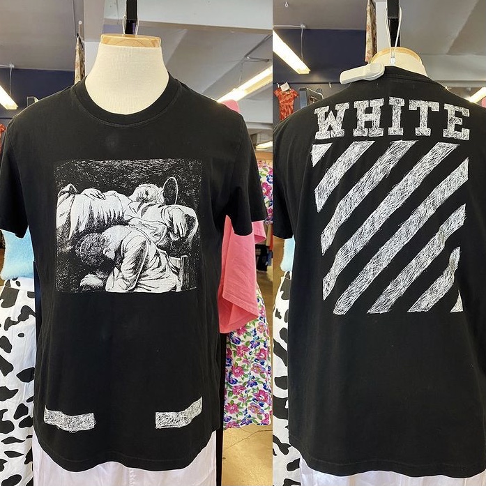 Photo of off white t-shirt