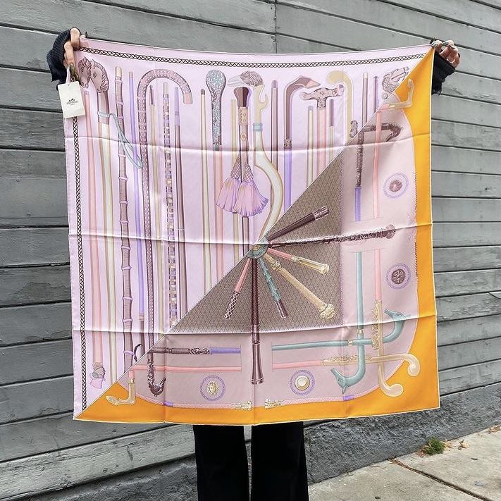 photo of hermes scarf