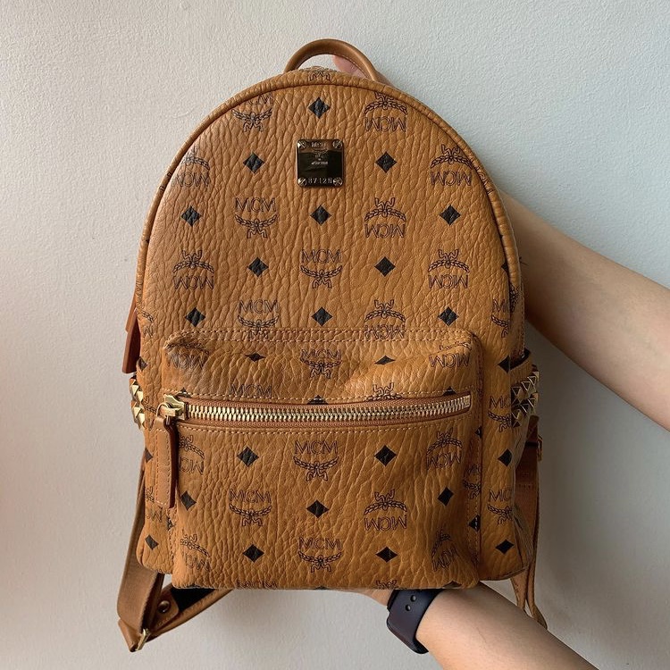 photo of designer backpack