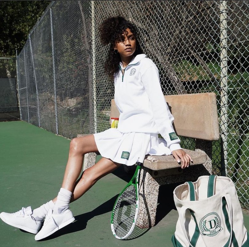 photo of person in tennis outfit