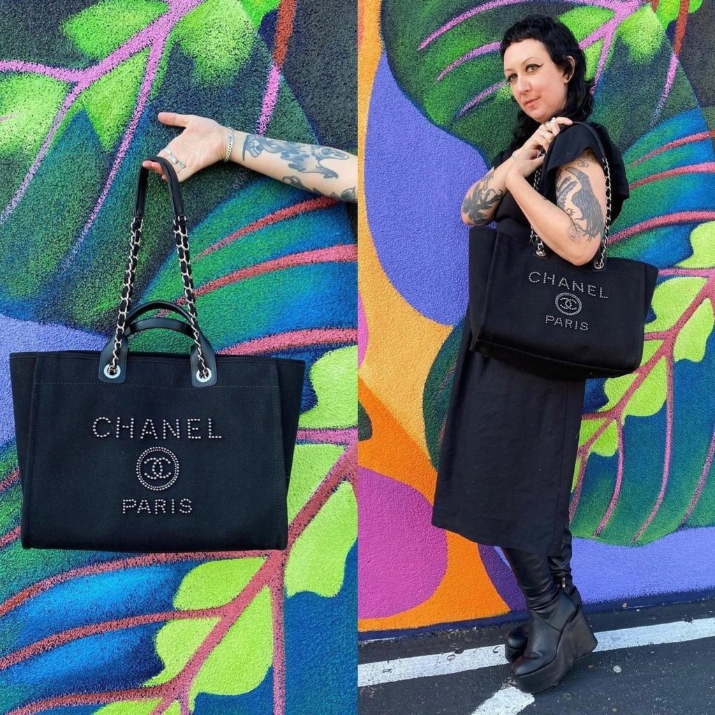 photo of Chanel tote bag