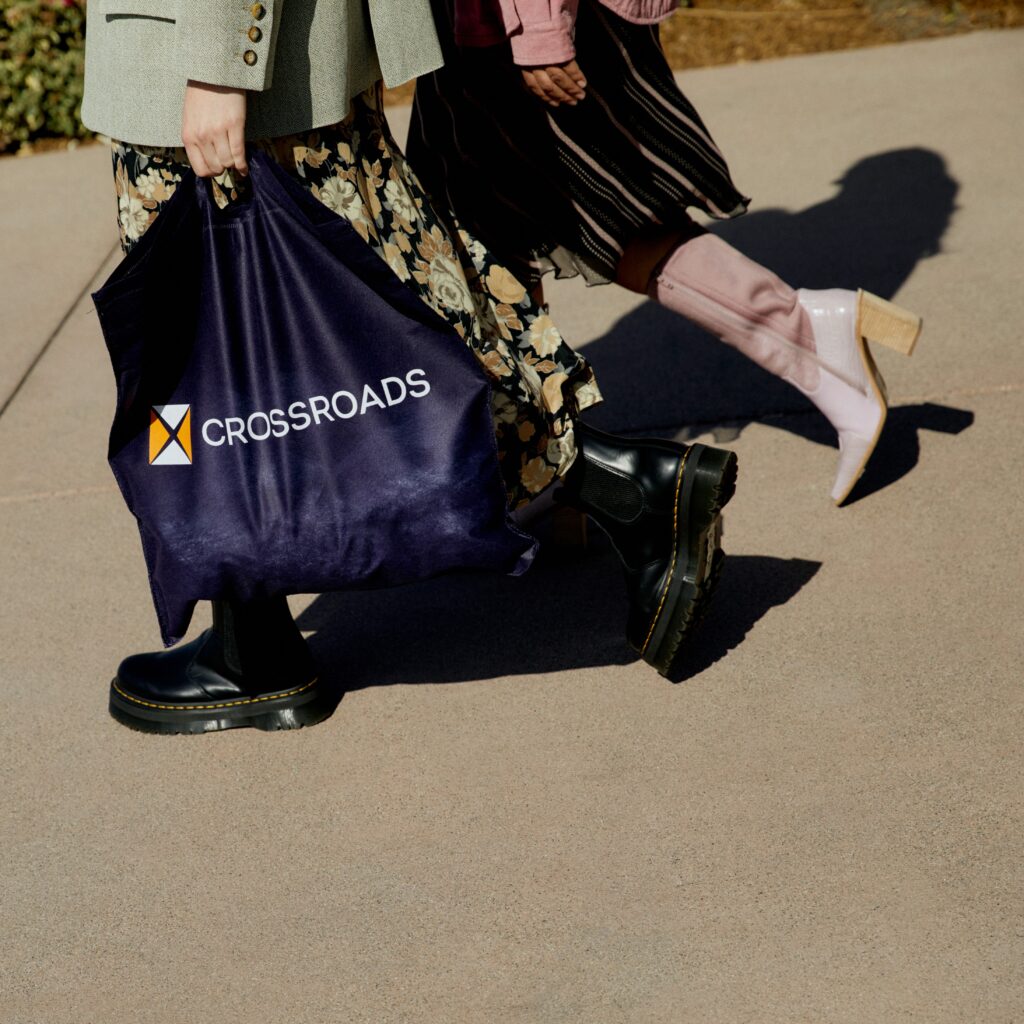 photo of Crossroads shopping bag