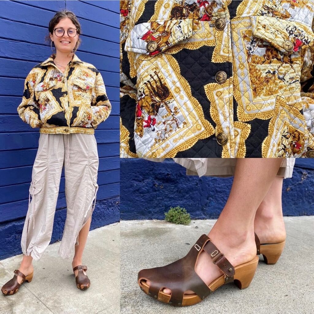 photo of person wearing thrift finds