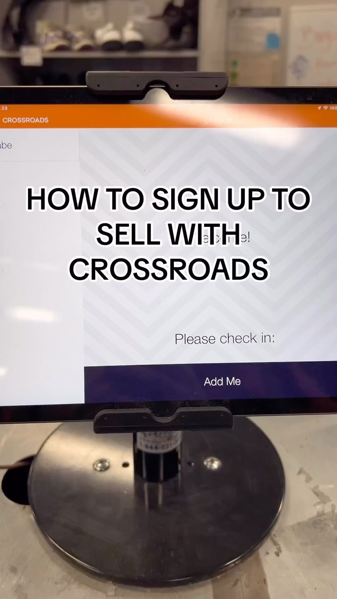 The first step of selling at Crossroads is signing into our waitlist! Follow along to learn how to sign into the waitlist in store or through our Waitlist App. 🙌📱

Reminder, wait times can vary due to the varying amount of items brought in by Sellers. We try our best to get through items in a timely manner and always appreciate your patience. 

🎥: @crossroads_soca 

#crossroadstrading #crossroadsfinds #crossroadsstore #fashionfinds #buyselltrade #style #thriftfinds #consignment #shopping #womensfashion #mensfashion #fashionblogger #ootd #fashion #thrift #sustainablefashion #secondhandfirst #shopthrift #consignment #thrifted