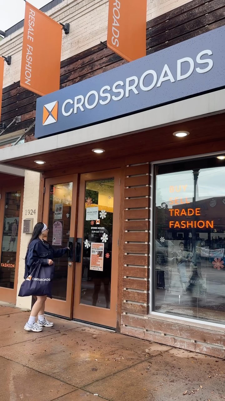 REPOST FROM @crossroads_dallas 

Now is the best time to do a spring clean. Purge your closet of the styles that no longer serve you. Bring them to Crossroads to receive 30% in cash or 50% in trade of the total retail we price your items to sell for. 🤩

Need help choosing what to sell? Click the link in our bio to see our Selling Guide. 🧡🫶

🎥: Crossroads Lower Greenville @crossroads_dallas 

#crossroadstrading #crossroadsfinds #crossroadsstore #fashionfinds #buyselltrade #style #thriftfinds #consignment #shopping #womensfashion #mensfashion #fashionblogger #ootd #fashion #thrift #sustainablefashion #secondhandfirst #shopthrift #consignment #thrifted