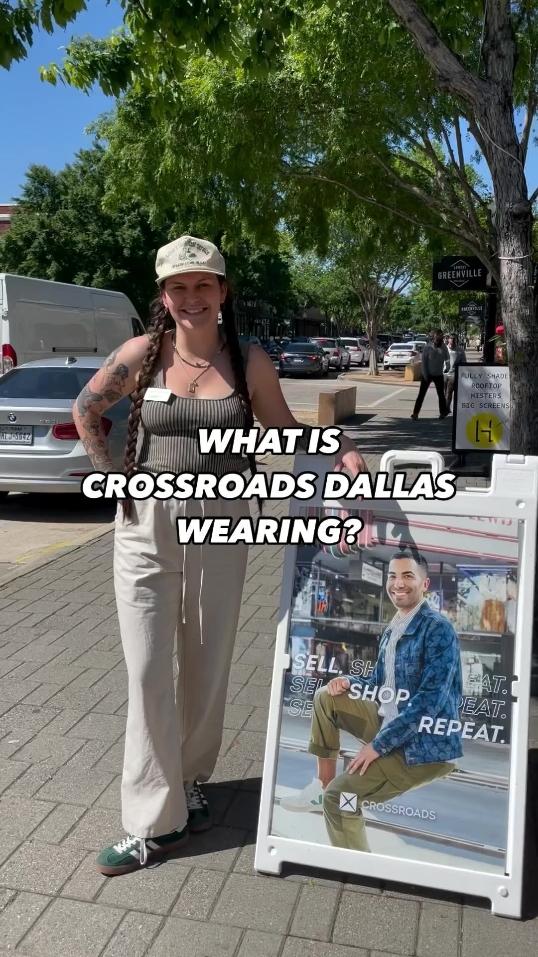 WHAT IS CROSSROADS DALLAS WEARING?

Fit check with our Lower Greenville, Dallas team! Check out their style and all their fabulous #crossroadsfinds!

Looking to refresh your wardrobe? Visit your local Crossroads to shop secondhand styles you’ll love for the upcoming season. Click the link in our bio to Find a Store Near You. 🧡

🎥: Crossroads Lower Greenville @crossroads_dallas 

#crossroadstrading #crossroadsfinds #crossroadsstore #fashionfinds #buyselltrade #style #thriftfinds #consignment #shopping #womensfashion #mensfashion #fashionblogger #ootd #fashion #thrift #sustainablefashion #secondhandfirst #shopthrift #consignment #thrifted