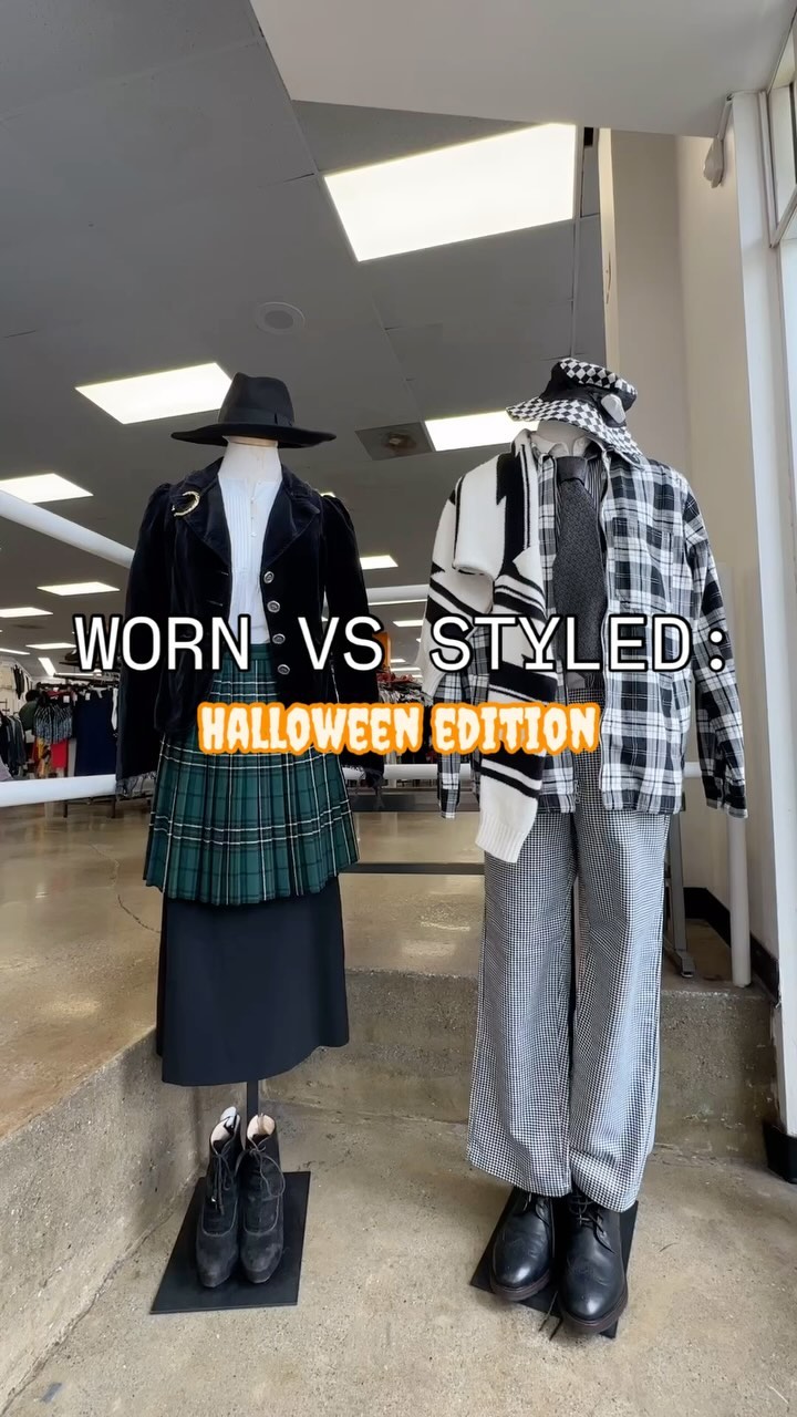 Halloween costumes… but make it ✨fashion✨!

Ditch the plastic packaged costumes and utilize fashion pieces you’ll wear again and again! Check out a few looks we put together using #CrossroadsFinds. 🧡👻

In need of a last minute costume? Swing by your local Crossroads today! Link in bio to find a store near you. 🛍️

#crossroadstrading #crossroadsfinds #crossroadsstore #fashionfinds #buyselltrade #style #thriftfinds #consignment #shopping #womensfashion #mensfashion #fashionblogger #ootd #fashion #thrift #sustainablefashion #secondhandfirst #shopthrift #consignment #thrifted