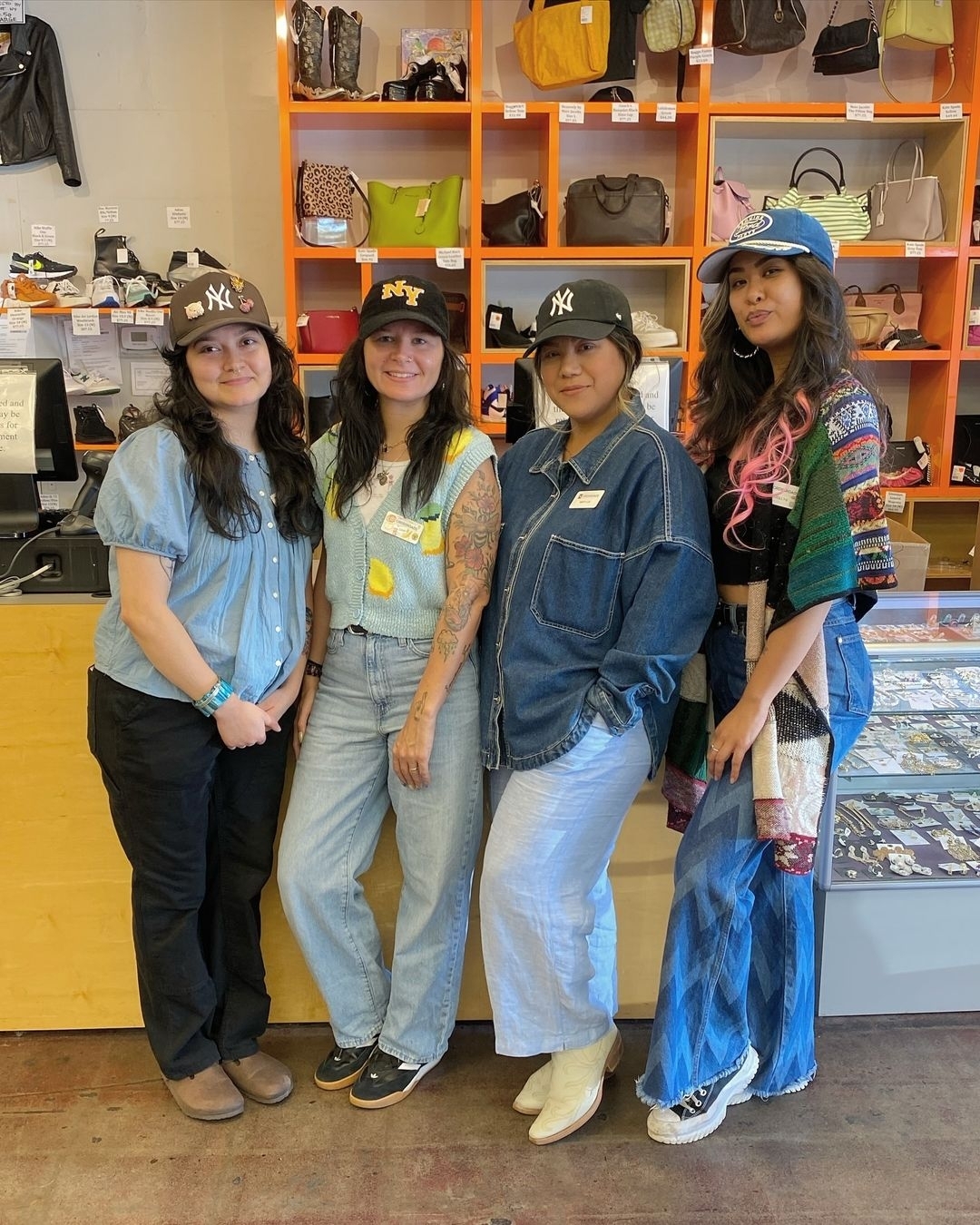 Crossroads has the BEST dressed team! Check out our Sacramento team matching in their hats! 🧡

Looking for plans today? Visit your local Crossroads to shop the latest secondhand finds! Our stock is always rotating so you never know what you'll find. Click the link in our bio to find a store near you. 🤩

📸: Sacramento Crossroads @crossroadsnorcal 

#crossroadstrading #crossroadsfinds #crossroadsstore #fashionfinds #buyselltrade #style #thriftfinds #consignment #shopping #womensfashion #mensfashion #fashionblogger #ootd #fashion #thrift #sustainablefashion #secondhandfirst #shopthrift #consignment #thrifted