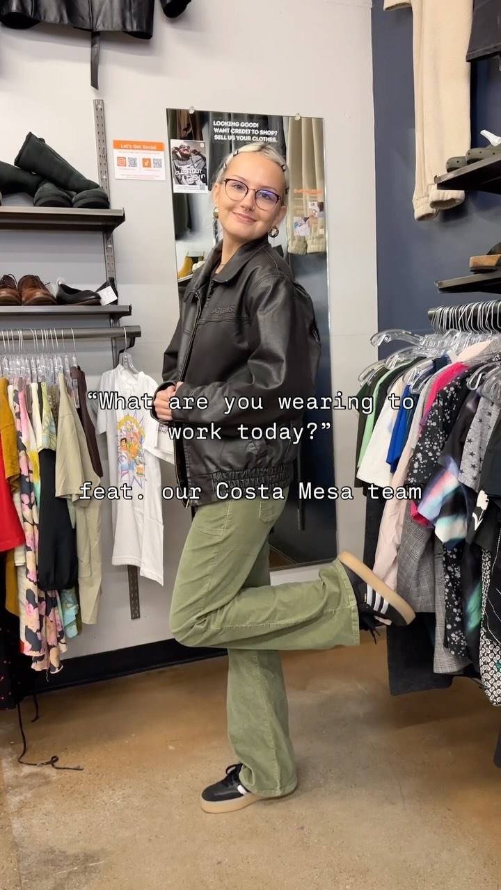 We 🧡 staff style! Check out what our Costa Mesa team is wearing to work today! 🛍️🌟

Stop by your local Crossroads to find great closet staples for the upcoming season. Click the link in our bio to find a store near you. 

 #crossroadstrading #crossroadsfinds #crossroadsstore #fashionfinds #buyselltrade #style #thriftfinds #consignment #shopping #womensfashion #mensfashion #fashionblogger #ootd #fashion #thrift #sustainablefashion #secondhandfirst #shopthrift #consignment #thrifted