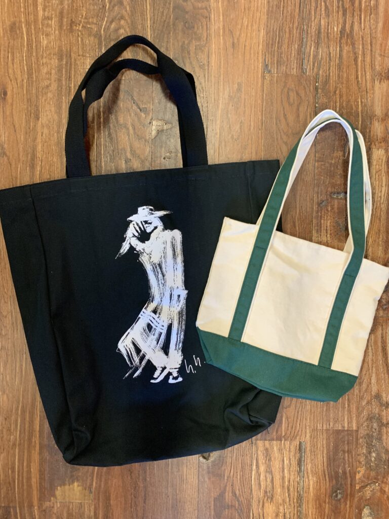 two tote bags