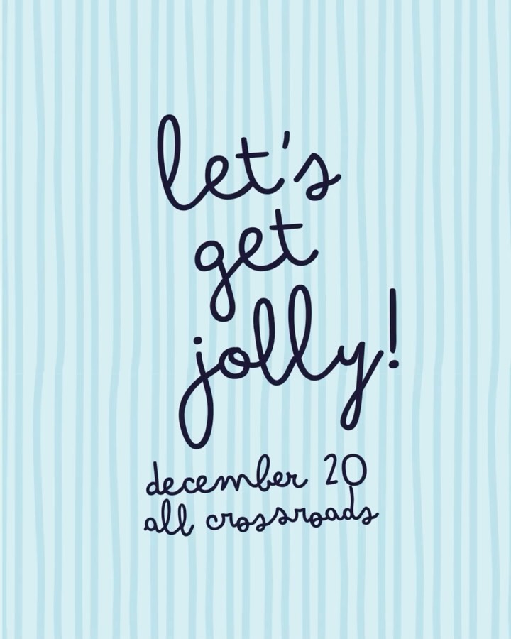 It’s tiiiiiiimmmmeeeeeeee! ❄️
Join us on December 20th for a sustainable holiday shopping party at ALL Crossroads locations! 🥳🛍️
Enjoy festive refreshments, shop curated racks, and enter our giveaways. 🤩
✨ Sell with us for a chance to win a $1,000 Crossroads gift card—and the first 25 sellers score a special gift!
✨ Shop with us and spin our prize wheel with every purchase.
We can’t wait to celebrate with you! ❄️💙
#crossroadstrading #crossroadsfinds #holidayparty