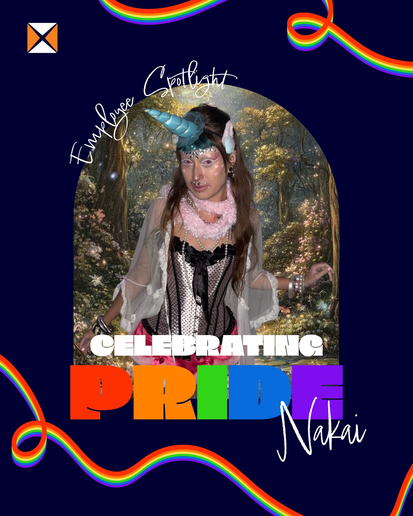 In honor of Pride month, we are spotlighting LGBTQ+ employees at Crossroads and celebrating the unique personalities that make Crossroads such a vibrant and welcoming place. 🌈🌟

Today’s post is featuring Nakai, a Buyer at Crossroads. We asked how they use fashion to express themself. Swipe to see their answer and check out their upcycled clothing designs! 🧡🫶

Check out the full blog post on our website: crossroadstrading.com/pride-2026/

#pridemonth #crossroadstrading