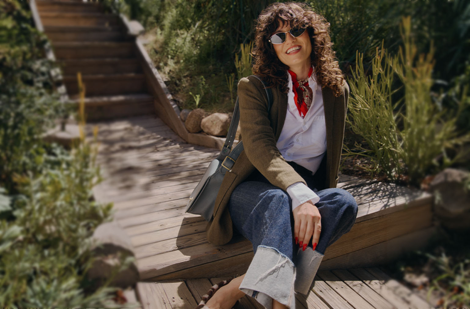 decorative image of models in fall fashion