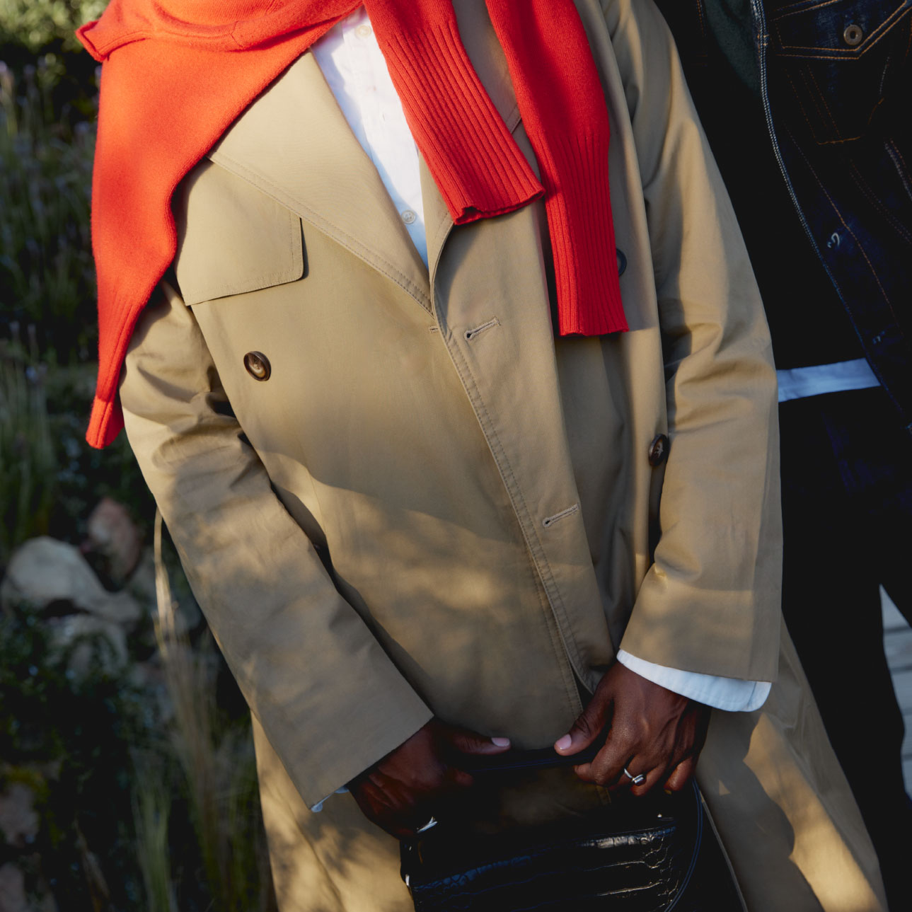 decorative image of models in fall fashion