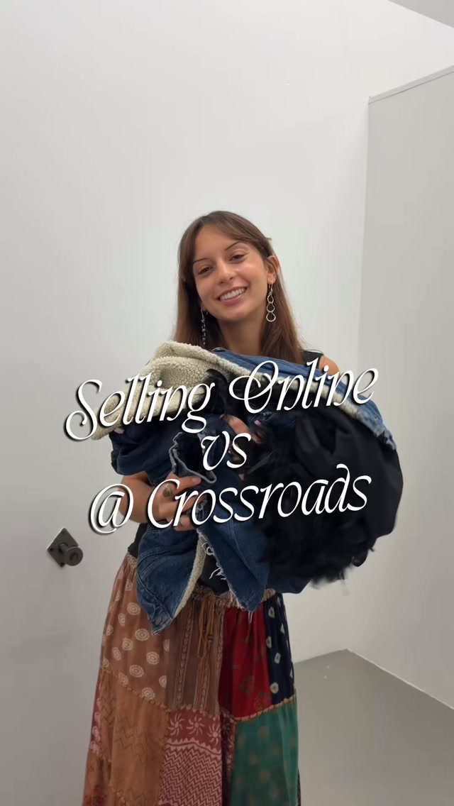 Selling your clothes online? The photos, the listings, the shipping, the waiting… 😵💫 Skip the hassle and sell with Crossroads instead!
Bring in your preloved fashion, get paid on the spot for the items we buy, and shop for your next favorite find while you’re here. 💸👖
Ready to turn your closet into cash? Clean out your closet and bring your best pieces to Crossroads today! ♻️
🔗 Link in bio to find a store near you.
#crossroadstrading #buyselltrade #crossroadsfinds